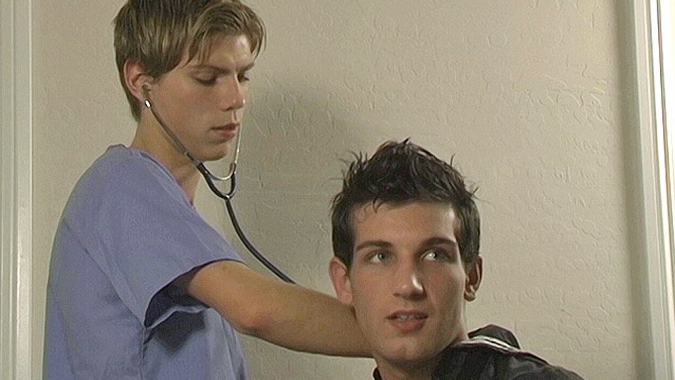 Vintage twink glasses nurse