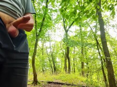 IamHornyBobo swallows a famous gravamen of cum upon stage a revive woods - risky, uncut, with the addition of wild!